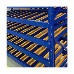Carton Flow Rack Warehouse Roller Track shelving - Kaso Shelves - Carton Flow Rack