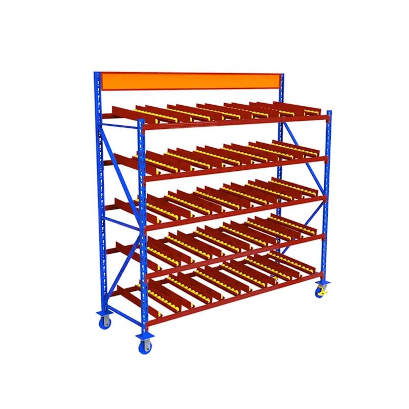 gravity flow rack carton flow rack with roller - Kaso Shelves