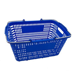 shopping basket plastic portable basket for supermarket shop - Kaso Shelves
