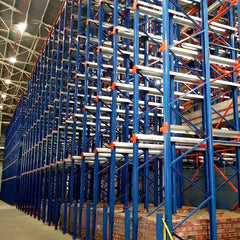 Warehouse Storage Pallet Drive in/through Rack - Kaso Shelves